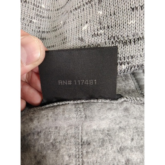 Mammut Hoodie Womens Large Gray Full Zip Knit Jacket Secure Pockets Outdoor - Picture 5 of 12